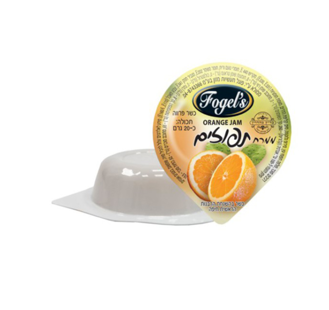 Fogel Jam Spreads Orange 120 pcs
