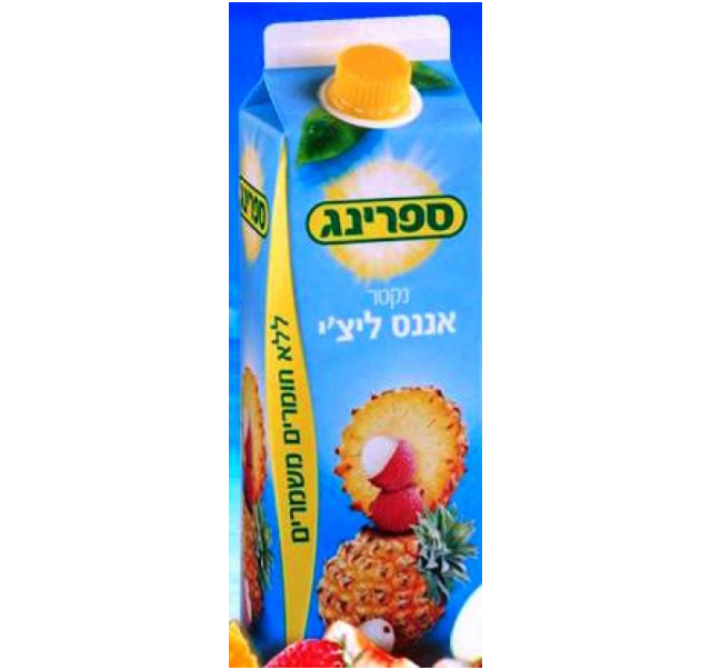 Spring Pineapple lychi Nectar 1 l