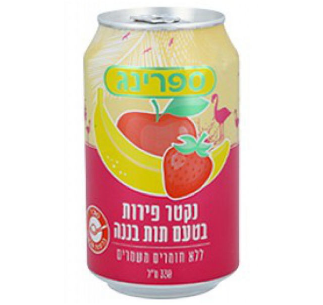 Spring Strawberry Banana Nectar 0,33 l