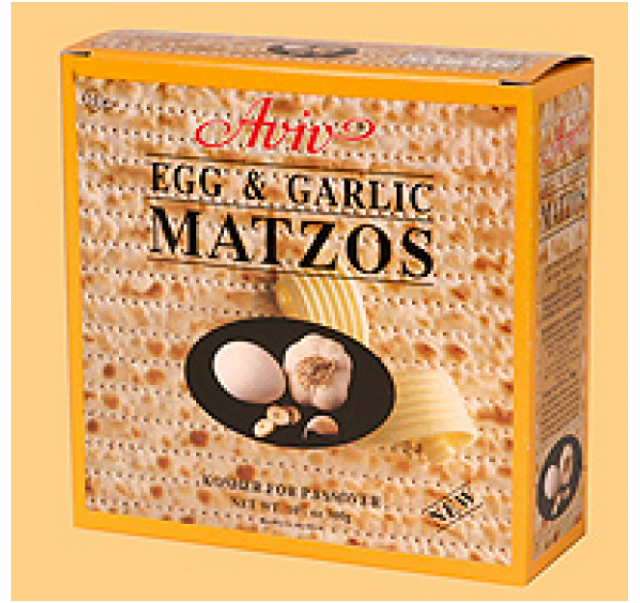 Aviv egg & garlic matzo 300 g KFP