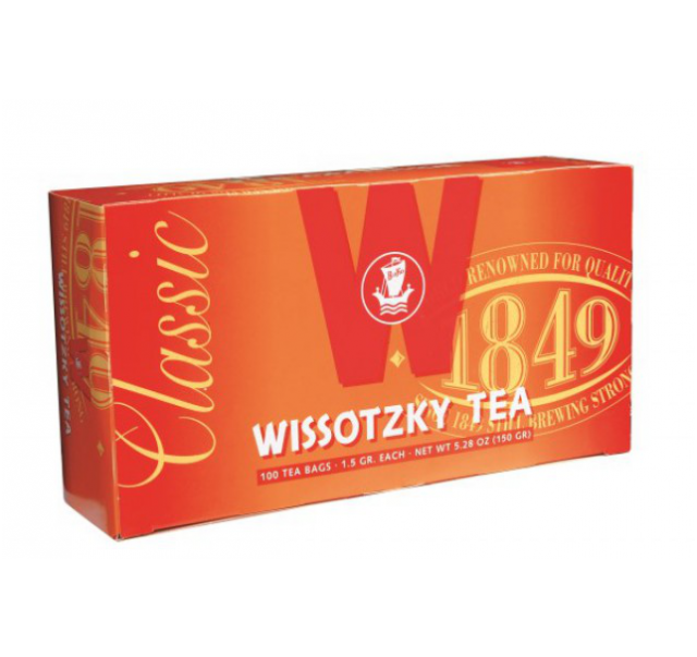 Wissotzky Classic Black tea 100 * 1,5 g