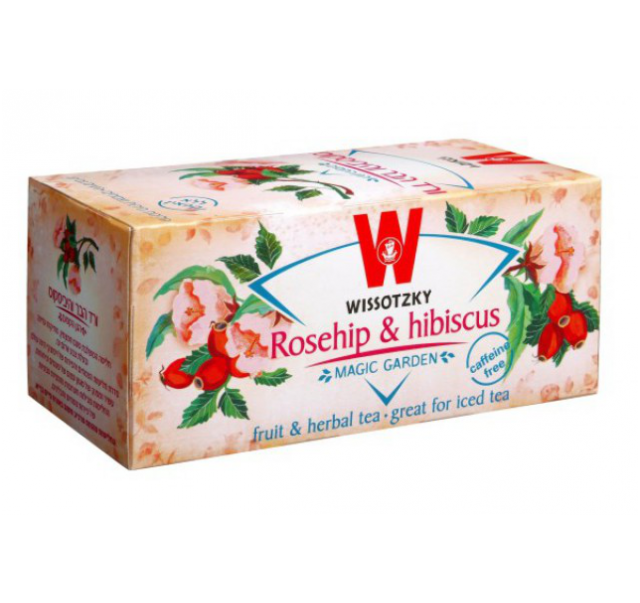 Wissotzky Rosehip & Hibiscus tea