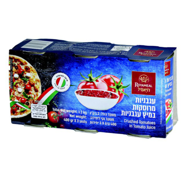Royameal Crushed tomatoes 3*400 g