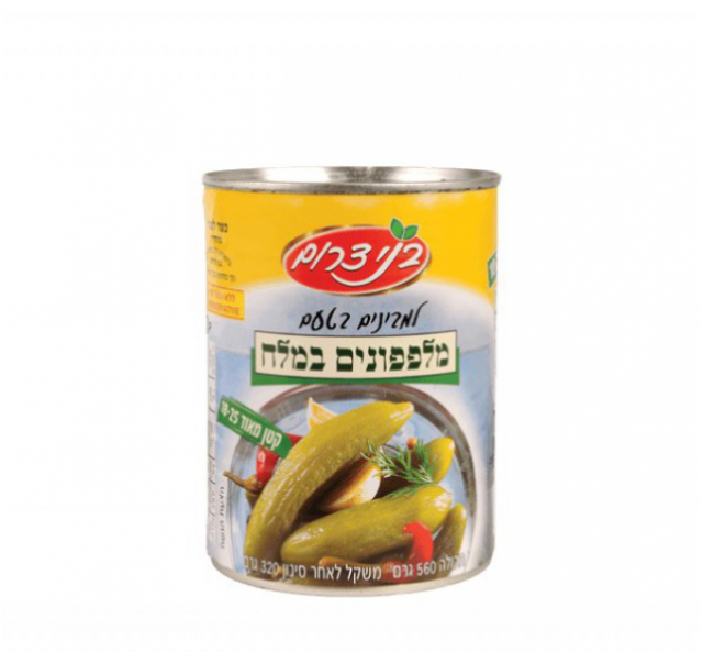 Bnei Darom Cucumbers in brine 18-25 540 g