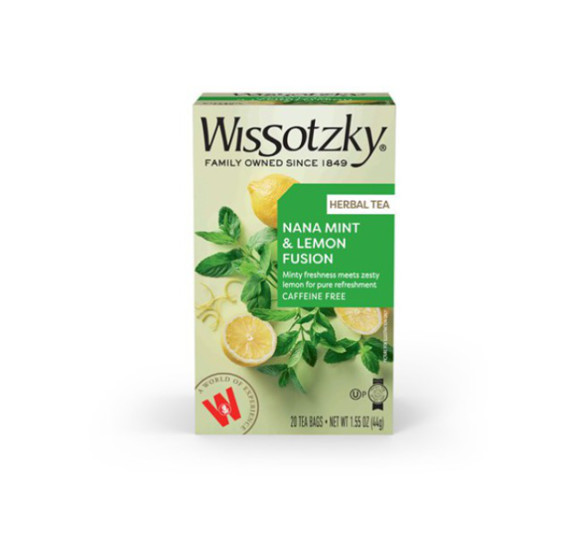 Wissotzky Nana mint & lemon tea