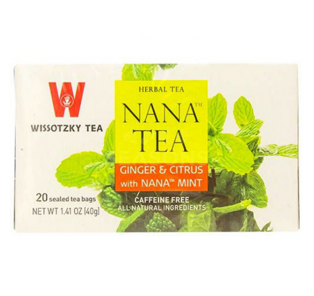Wissotzky Nana ginger & citrus tea