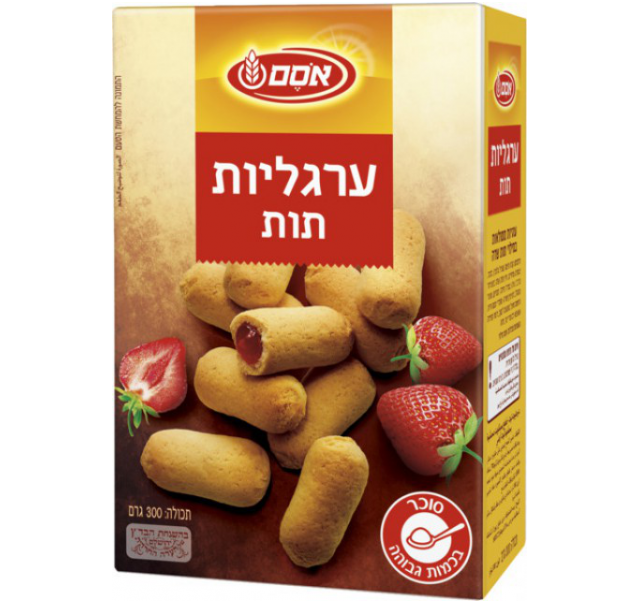 Osem argaliot with strawberry filling 300 g