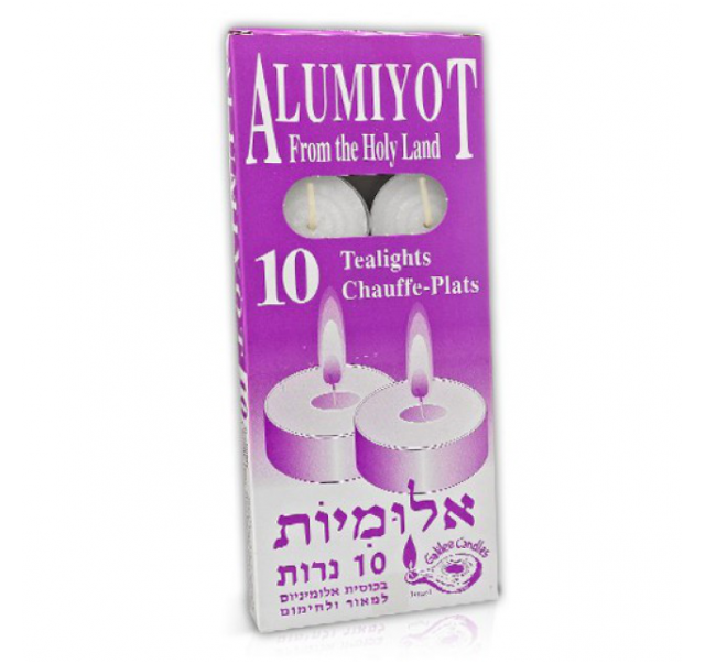 shraga tea candels 10 pcs