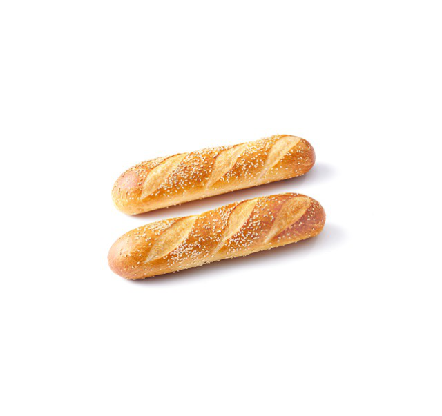 Amit Baked Frozen Baguette half 30 pcs