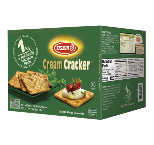 Osem Cream Cracker 1 kg
